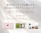 Web×インスタ風プロフィールムービーを作ります #ハッシュタグ付き！Web版インスタグラム風で他にはない演出 イメージ2