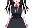 女の子キャラの一枚絵、立ち絵、イラスト描きます 可愛い女の子描くよ！版権、オリジナル可能です！ イメージ2