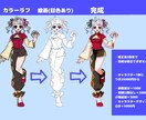 立ち絵イラスト制作します IRIAMやTRPGで使える立ち絵を制作いたします。 イメージ3