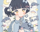 商用利用0円で人物キャライラスト描きます どこか温かみのある雰囲気の人物キャラクター(男性もOK) イメージ5