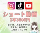 ショート動画編集承ります ⭐︎YouTubeショート・インスタリール・Tiktok⭐︎ イメージ1