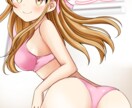 萌え系/人物イラスト描きます 顔とバスト、簡単な背景までおまかせ！成人向けも可能 イメージ6