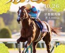 菊花賞はこの馬しかいない❗️勝ち馬を教えます このデータに当てはまるだけで、勝ち馬がわかります❗️ イメージ1