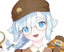 VTuber・配信活動向けイラスト制作します アニメ塗り風のイラスト描をきます イメージ1