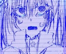 上半身・デフォルトイラスト（アナログも可）描きます キミだけの特別なイラストを描きます イメージ8