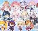 可愛いデフォルメイラスト描きます 大きなハイライトがとってもかわいい イメージ1