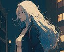 少しレトロな雰囲気のイラスト作成します Youtube、サムネ、など様々な用途に イメージ1