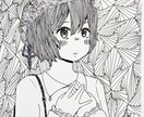 ネットアイコンや、似顔絵描きます モノクロの線画、筆ペンのアイコンが欲しい人へ！ イメージ5
