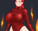 女性キャラから人外キャラまで何でも描きます カワイイ系から妖艶な女性キャラ、その他ご希望何でも描きます！ イメージ3