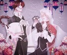 歌ってみた イラスト作成します MVやそれに必要なイラストの提供をいたします。 イメージ6