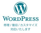 WordPress修正/更新/カスタマイズをします 文章変更・画像差替・リンク修正など小さな修正でも対応します イメージ1