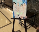 結婚式のおしゃれ似顔絵ウェルカムボード描きます お好きな衣装や表情にチェンジできます♪ イメージ2