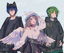 シンプルな一枚絵制作します お急ぎ納品対応可/アイコンやサムネイルにも◎ イメージ5