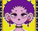 サブカル全開!!キャッチーなアイコンお作りします 開設記念で先着5名様まで1000円引きの2000円で賜ります イメージ1