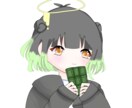 人物、歌ってみたイラスト、夢絵描きます 夢絵 等身絵 ミニキャラ 歌ってみた イメージ1
