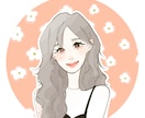 韓国風な女の子描きます おしゃれで柔らかい雰囲気♡各種SNSの印象UPに最適です！ イメージ4