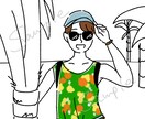 世界にひとつだけのオリジナル似顔絵描きます SNS、ビジネスに！ゆるやかでおしゃれなイラストを描きます♪ イメージ5