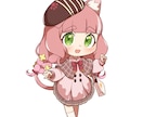 ポップでカワイイ！SDキャライラスト描きます SNS用イラスト、商用利用可、いろんな用途で使用可能です イメージ1