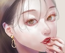 商用利用可能◎きれいで繊細な厚塗りイラスト描きます アイコン、一枚絵、立ち絵、挿絵、サムネ、似顔絵等承ります イメージ1