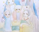 ガーディアンアート♪あなたを見守る守護存在描きます そっと寄りそう守護さんを感じるひととき イメージ6