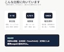 複数資料の違いと要確認点を1つに整理します 共通点・差分・不足情報を見比べやすくまとめます イメージ3