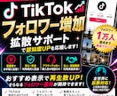 TikTokフォロワー1万人増加するまで拡散します 早く収益化・マネタイズしたい方必見！増加するまでサポート！ イメージ1