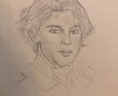 鉛筆でイラスト書きます 芸能人やご依頼主様の鉛筆似顔絵書きます！！ イメージ2