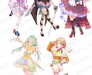 商用利用無料！バストアップ・立ち絵作成いたします IRIAM対応作成可能・１枚絵やアイコンに！ イメージ5