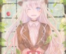 キラキラで可愛い1枚絵描きます オリキャラやアバ絵をきらきら可愛く、丁寧に制作致します❁❀ イメージ6