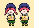 見た瞬間に心に残る、ポップで可愛いイラスト描きます 明るく親しみやすく、挿絵にも使いやすい！商用利用可○ イメージ7