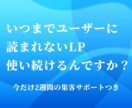 デザインがいいLPより集客できるLP作ります おしゃれなデザインのLPが集客できる訳ではありません。 イメージ1