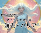 数値鑑定なし❣マイナスエネルギー消去とバリアします サイキックアタック・バンパイア・悪いものを鑑定・消去します❣ イメージ2
