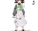 配信、ゲームの立ち絵一枚絵イラスト制作いたします 個性的かわいいイラスト、アイコン、立ち絵、一枚絵制作します！ イメージ4