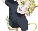 オリジナルのイラスト、手描きアニメ制作いたします ❖迫力があり、思わず惹かれるようなインパクトの欲しい方必見！ イメージ7