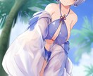 オリジナルのキャラクター1枚絵を制作します 要と問わず、1枚絵全般を描きます！ イメージ4