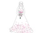 シンプルお洒落なアイコンを描きます シンプルなガールズ系線画イラストです。 イメージ10