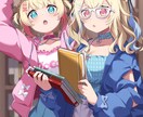 修正何度でも！理想のイラストを制作いたます キャラクターデザイン、サムネイル、SDイラスト、グッズなど イメージ3