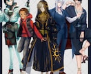 TRPG、ゲーム、配信等の立ち絵制作承ります 厚塗りで細かな装飾に質感までこだわりを持って描きあげます！ イメージ3