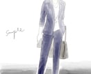 商用利用可！ おしゃれな線画でアイコンを描きます 個性あふれるイラストでSNS・ココナラ・ブログの集客力UP！ イメージ3