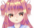 ゆるかわ×透明感！オリジナルSNSアイコン描きます SNS・配信で使えるキラキラ瞳のかわいいアイコンを制作します イメージ1