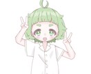あなただけの可愛くてポップな立ち絵を描きます デザインから動作確認までお手伝いします！ イメージ2