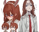 お好みのイラストをお描きします お好きなキャラクターの魅力を引き出した最高の一枚を提供！！！ イメージ3