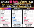 SNSの肩書きとプロフ1行をプロが魅力的に考えます 各3案＋一言解説／ドラマ・映画も手がけた20年超のプロ イメージ1