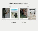 雑誌POPEYE風プロフィールブックが作れます 【Canva対応】結婚式プロフィールブック雑誌風テンプレート イメージ4