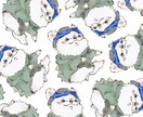 もふもふな動物イラスト作成致します ご自宅のペット、オリジナルキャラクター、他対応可能です イメージ3