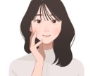 ちょうどいいリアルさ♪さわやかタッチでお顔描きます 「わたしらしさ」は残して好印象！ イメージ2