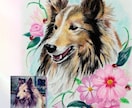 写真から愛犬・愛猫のペットアート描きます あなたの大切な家族を温かい一枚に残します♪ イメージ1