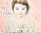 プレゼントや家族の記念に可愛い似顔絵をお描きします 結婚記念❀感謝の気持ち♡アイコン☆名刺などにもおススメ❦ イメージ2