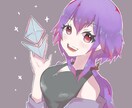 美少女キャラのSNSアイコンを描きます SNS、ブログ、Youtubeにおすすめ！ イメージ5