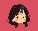 レトロでポップな似顔絵 描きます SNSアイコン・記念日のプレゼントなどにどうぞ☺︎ イメージ2